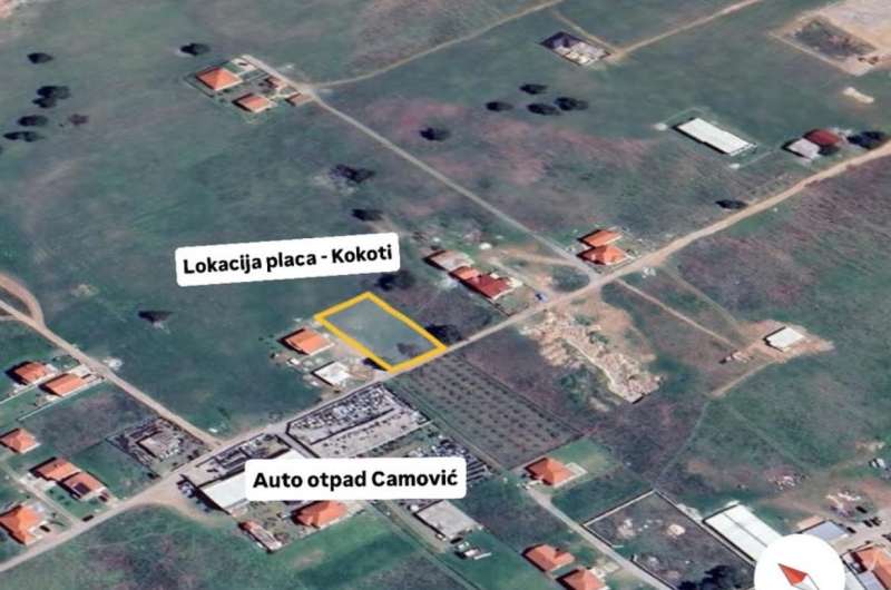 Na prodaju plac u Kokotima – idealan za porodičnu kuću